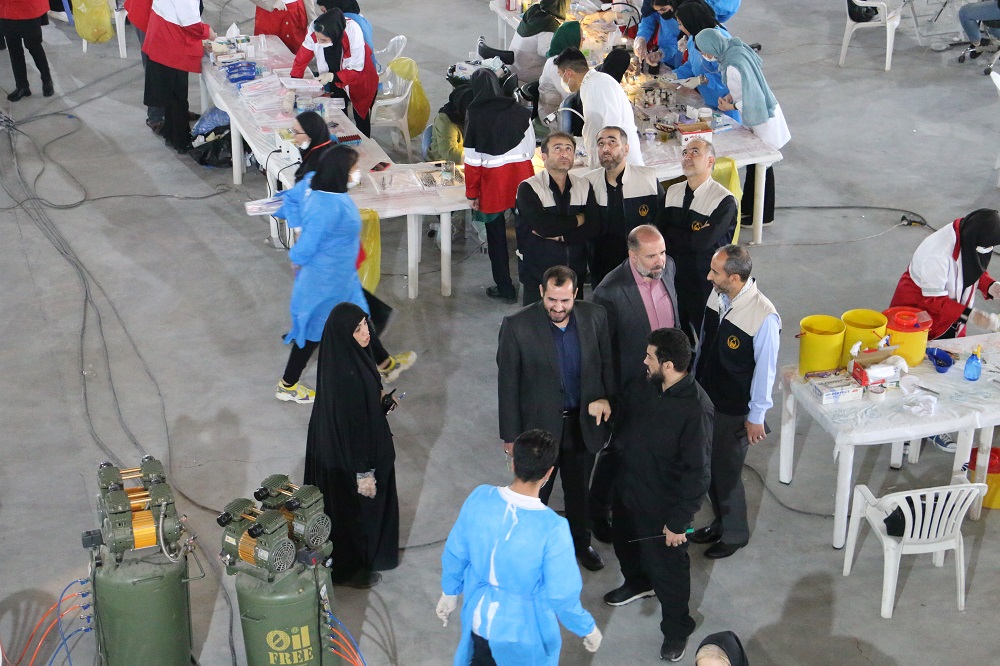 بهره مندی  3 هزار  مددجو  همدانی از خدمات پزشکی گروه الکفیل