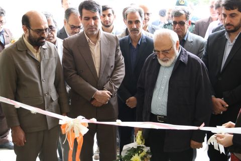 افتتاح هنرستان دخترانه در استان همدان با حضور حسین انواری عضو هیات امنای کمیته امداد مام خمینی(ره) کشور