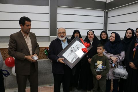 افتتاح هنرستان دخترانه در استان همدان با حضور حسین انواری عضو هیات امنای کمیته امداد مام خمینی(ره) کشور